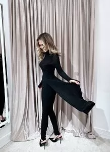 Блуза асимметричная