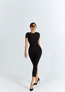 Базовое черное платье