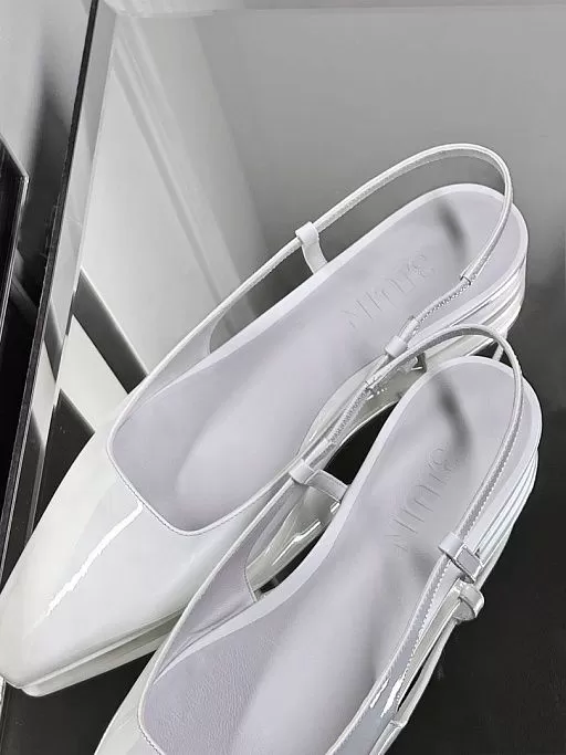 картинка Туфли 3JUIN LIAN белые от интернет магазина